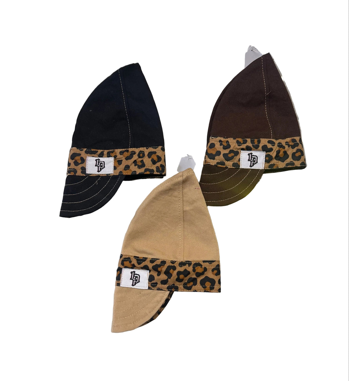 La Patrona Leopard Welding Caps