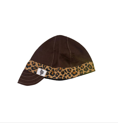 La Patrona Leopard Welding Caps