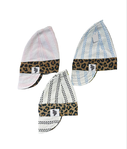 La Patrona Leopard Welding Caps