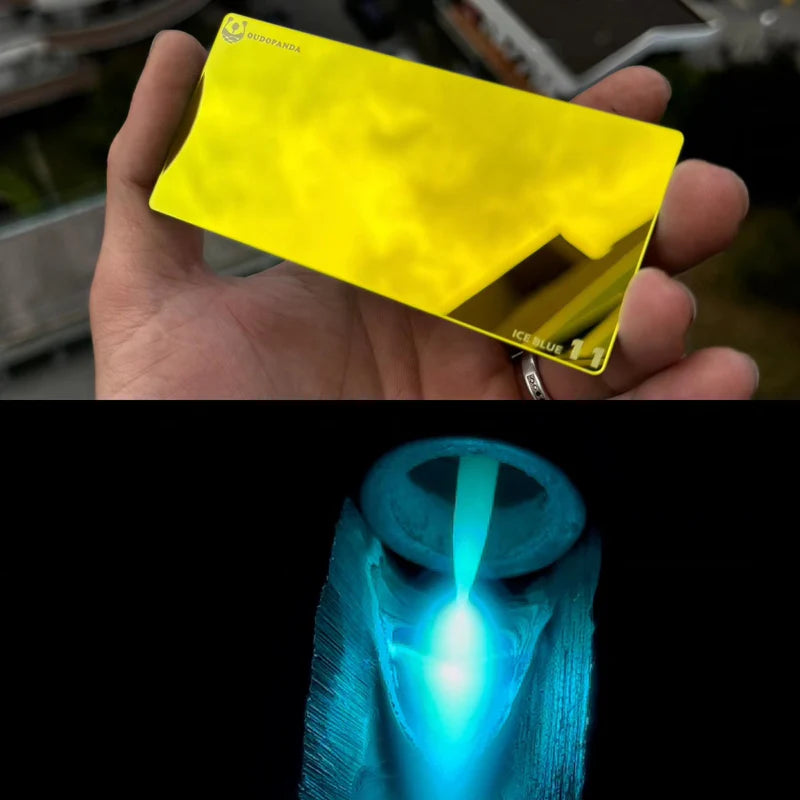 Oudopanda Ice Blue Welding Lense