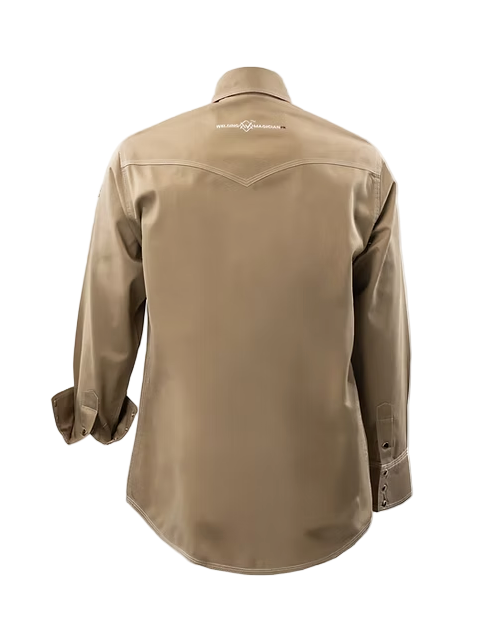 The welding Magician Khaki White & Red FR