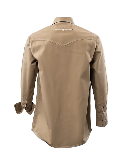 The welding Magician Khaki White & Blue FR