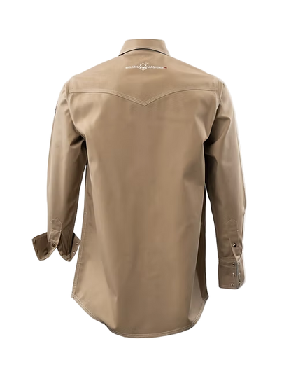 The welding Magician Khaki White & Blue FR