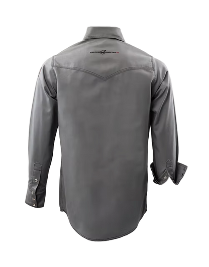 The Welding Magician Grey & Black FR Shirt