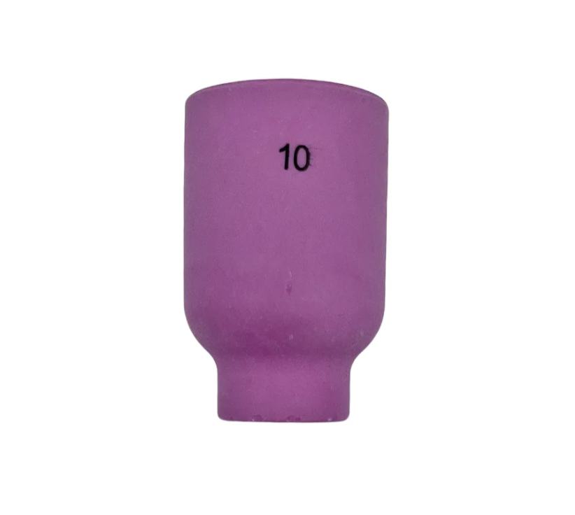 TXMade 5/8 in, Size 10, Alumina Nozzle TIG Cup for Large Gas Lens