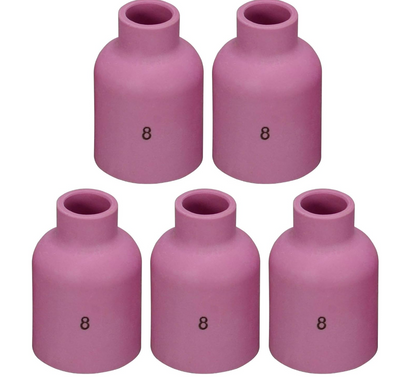 TXMade  1/2 in, Size 8, Alumina Nozzle TIG Cup for Large Gas Lens