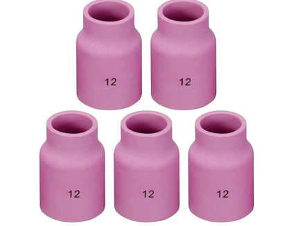 TXMade  3/4 in, Size 12, Alumina Nozzle TIG Cup for Large Gas Lens
