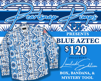 Pearl Snap Pimp (Blue Aztec - FR)