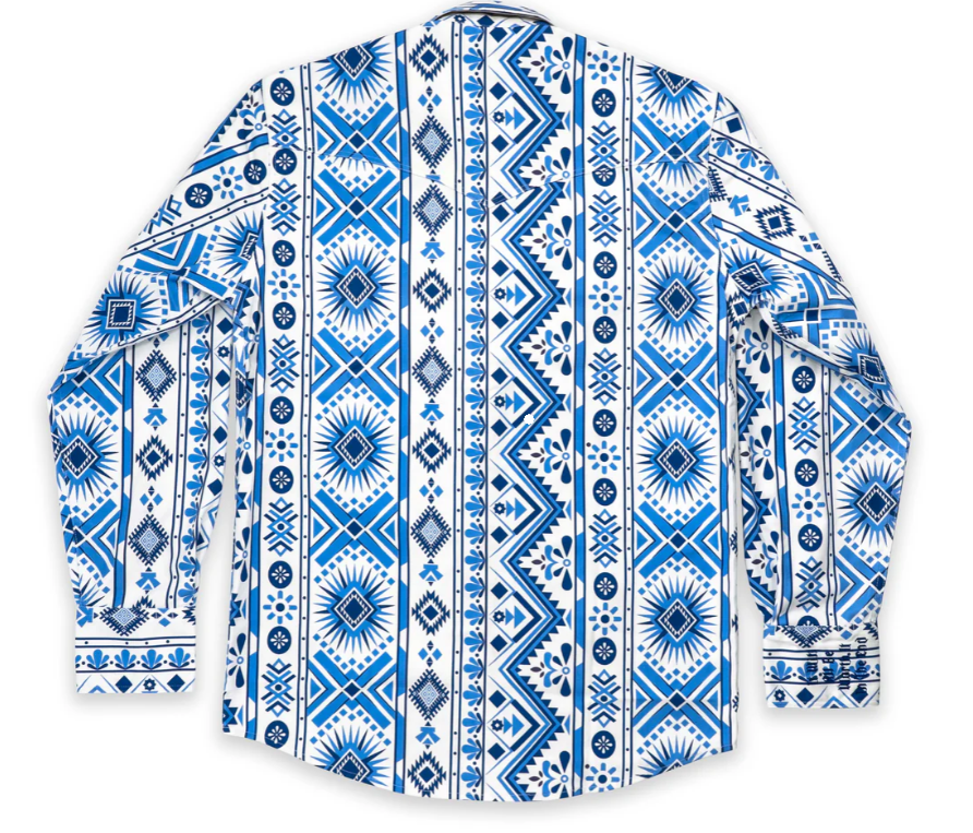 Pearl Snap Pimp (Blue Aztec - FR)