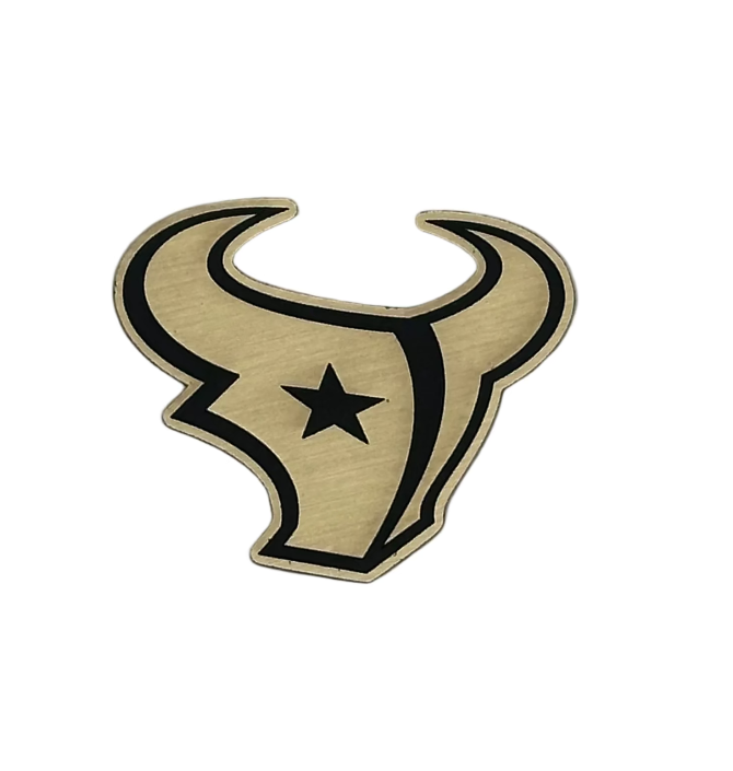 Hard Hat Plaque (Texans)
