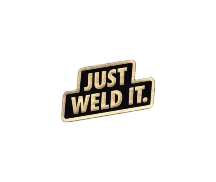 Hard Hat Plaque (Just Weld It)